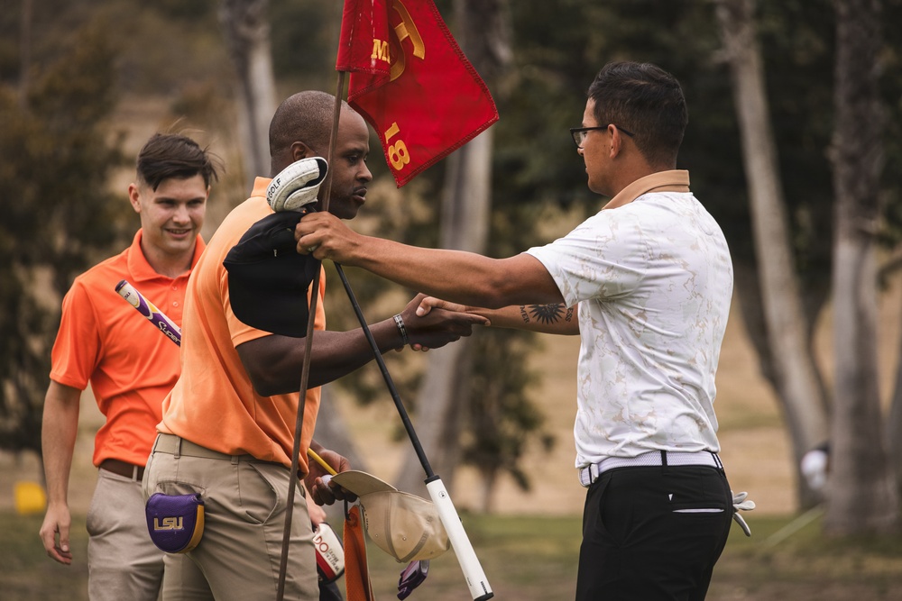 I MIG Marines compete in the HMMR Golf Tournament