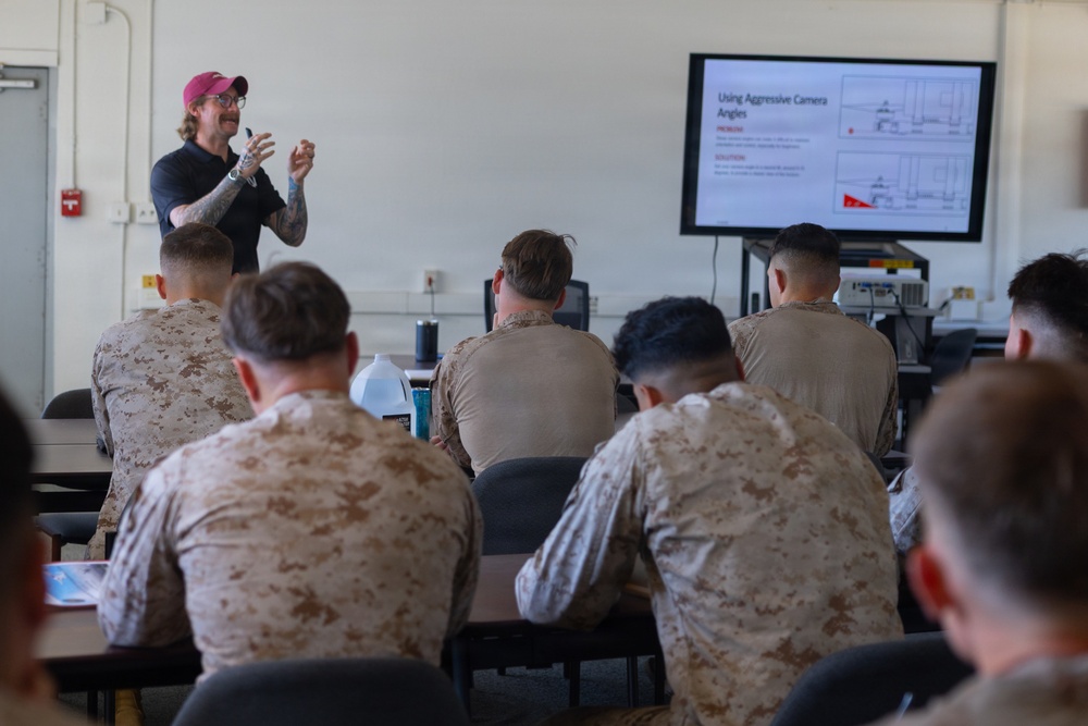 U.S. Marines participate in Attack Drone Operator Course