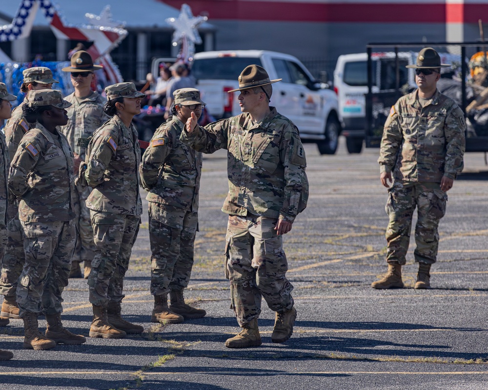 Fort Sill Soldiers and Marines Participates in Armed Forces Day Parade