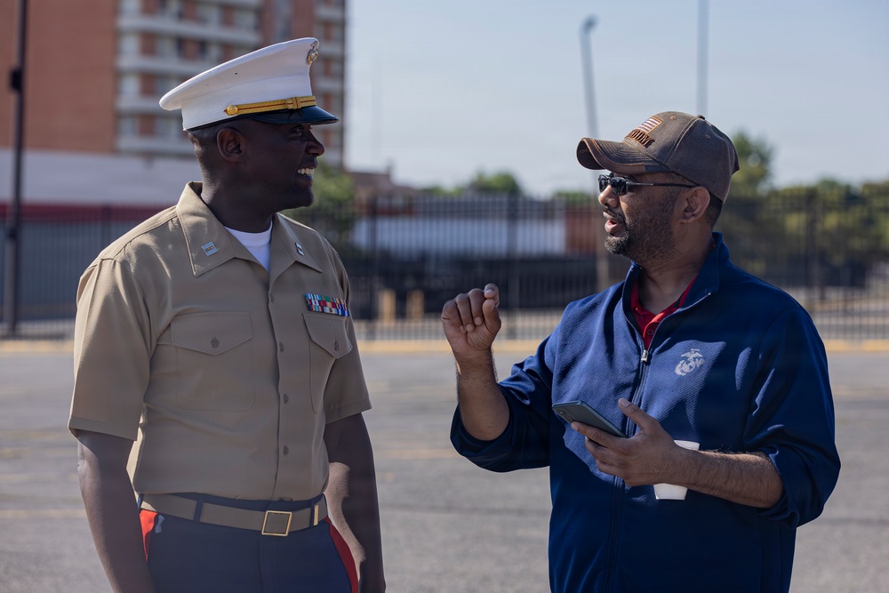 Fort Sill Soldiers and Marines Participates in Armed Forces Day Parade