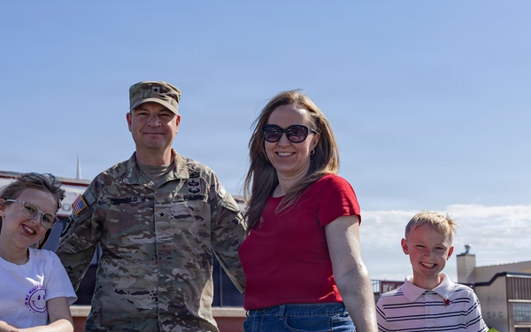 Fort Sill Soldiers and Marines Participates in Armed Forces Day Parade
