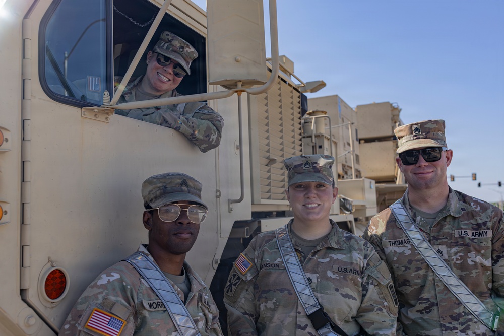 Fort Sill Soldiers and Marines Participates in Armed Forces Day Parade