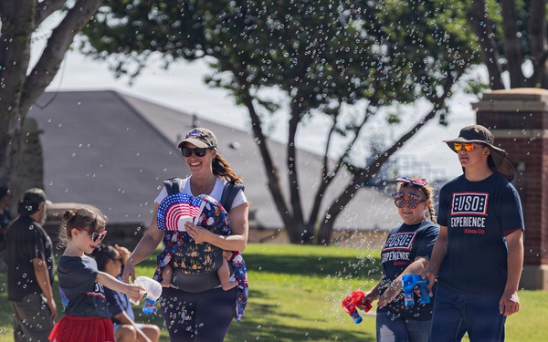 Fort Sill Soldiers and Marines Participates in Armed Forces Day Parade