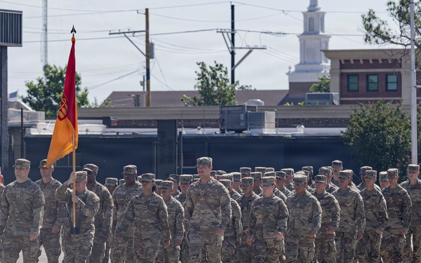 Fort Sill Soldiers and Marines Participates in Armed Forces Day Parade