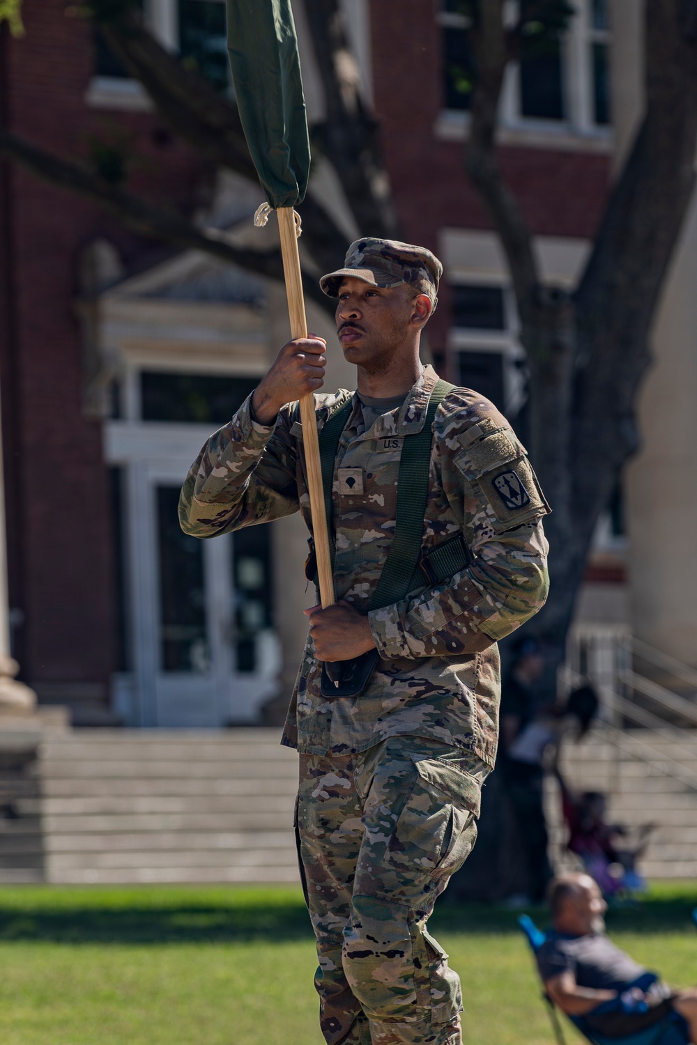 Fort Sill Soldiers and Marines Participates in Armed Forces Day Parade