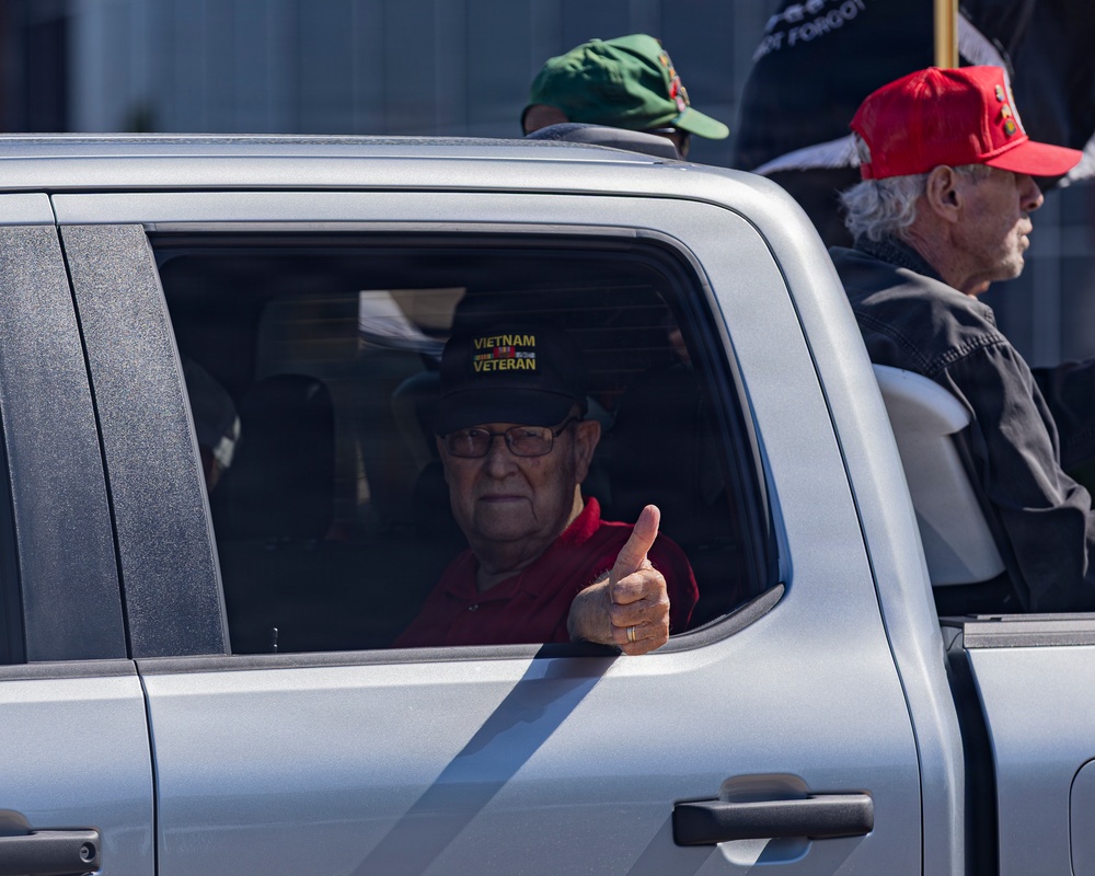 Fort Sill Soldiers and Marines Participates in Armed Forces Day Parade