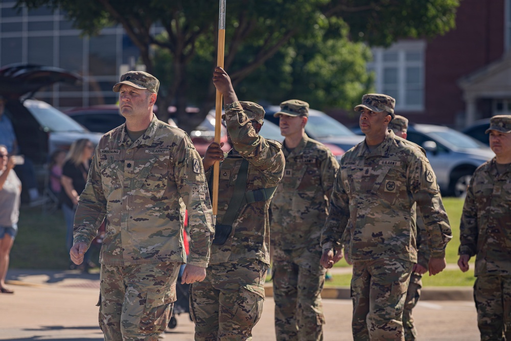 Fort Sill Soldiers and Marines Participates in Armed Forces Day Parade