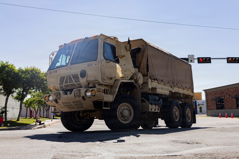 Fort Sill Soldiers and Marines Participates in Armed Forces Day Parade
