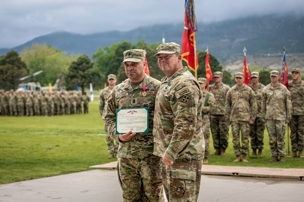 4th Infantry Division Artillery Relinquishment of Responsibility Ceremony