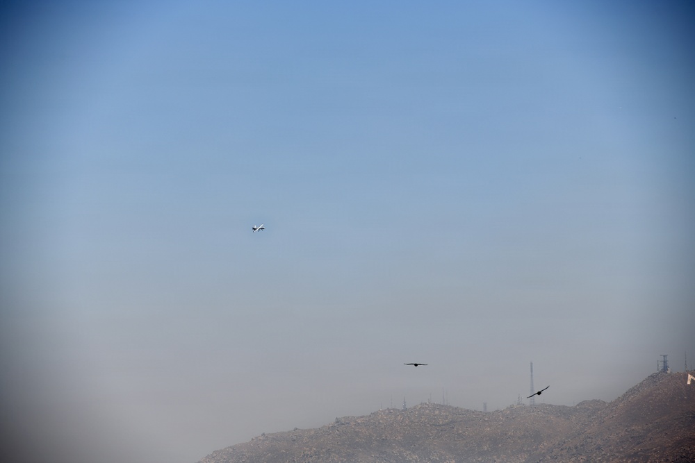 MQ-9 Reaper Aircraft Take-off