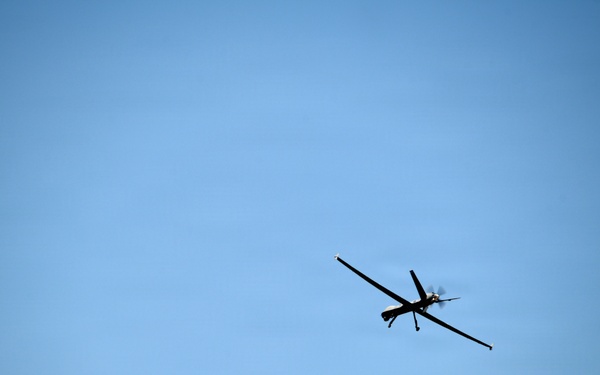 MQ-9 Reaper Aircraft Take-off