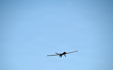 MQ-9 Reaper Aircraft Take-off
