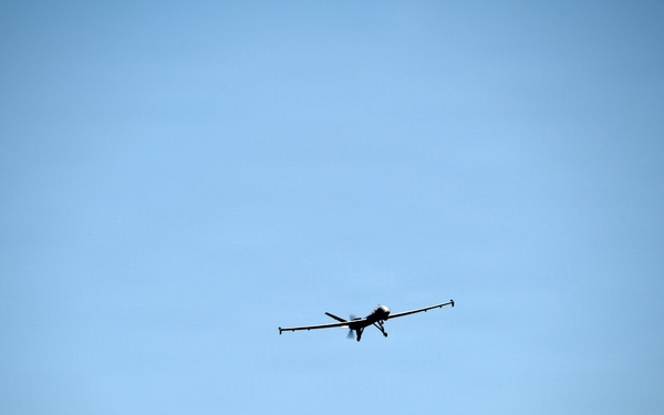 MQ-9 Reaper Aircraft Take-off