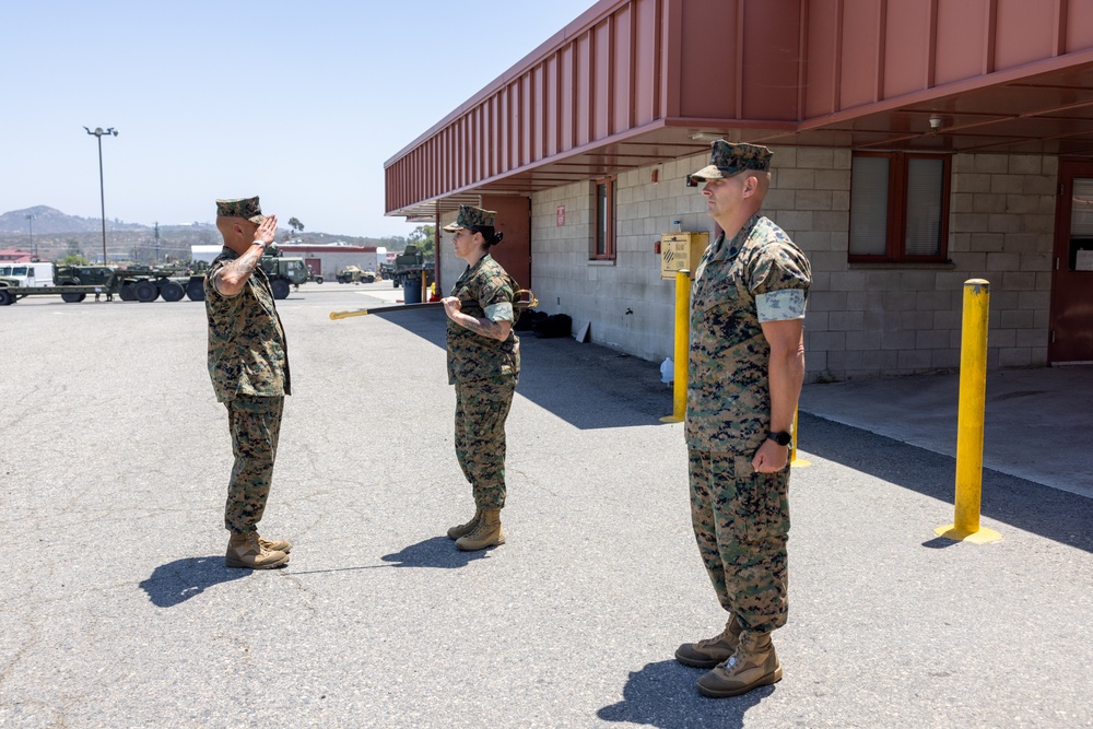 CLB-1 holds Relief and Appointment Ceremony