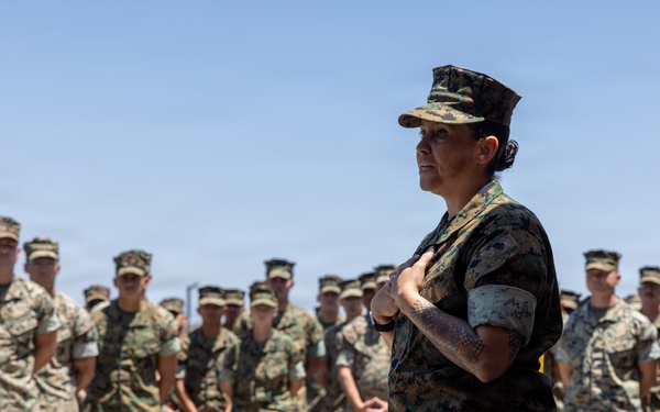 CLB-1 holds Relief and Appointment Ceremony
