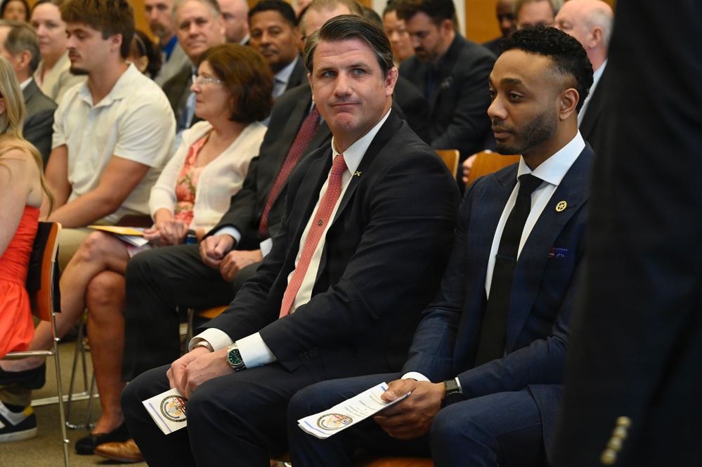 U.S. Army Lt. Col. Justin Cremisio Retirement Ceremony