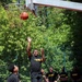 2nd Cavalry Regiment Soldiers compete in basketball preliminaries during Dragoon Week