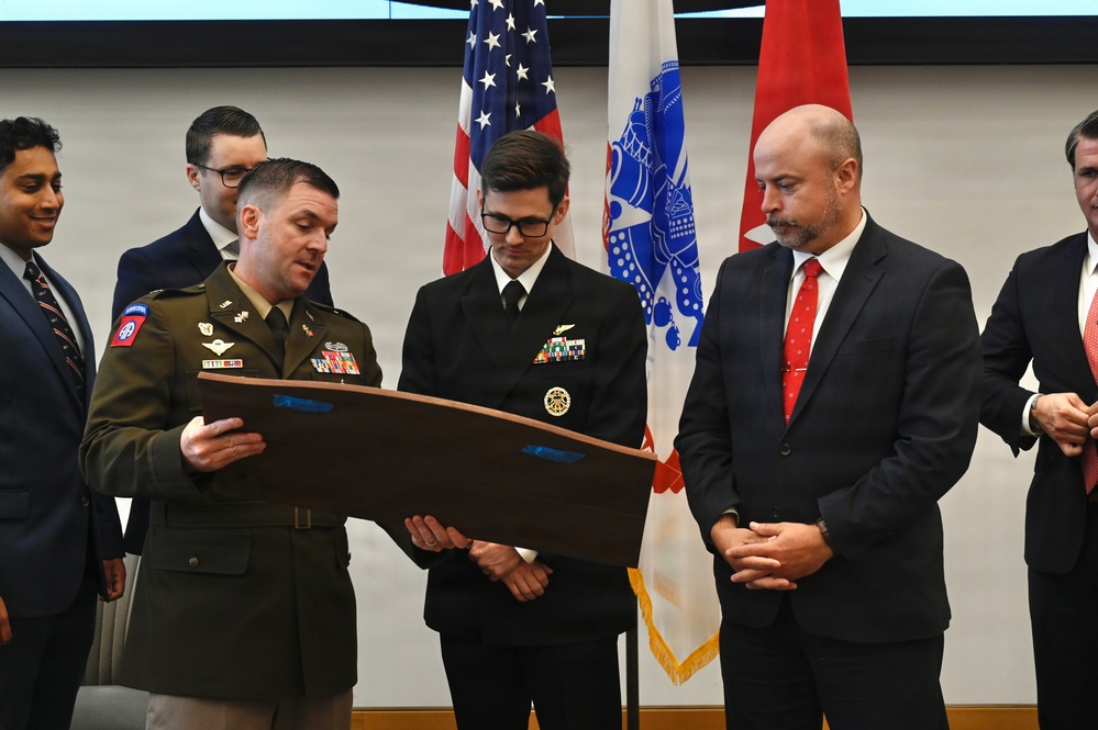 U.S. Army Lt. Col. Justin Cremisio Retirement Ceremony