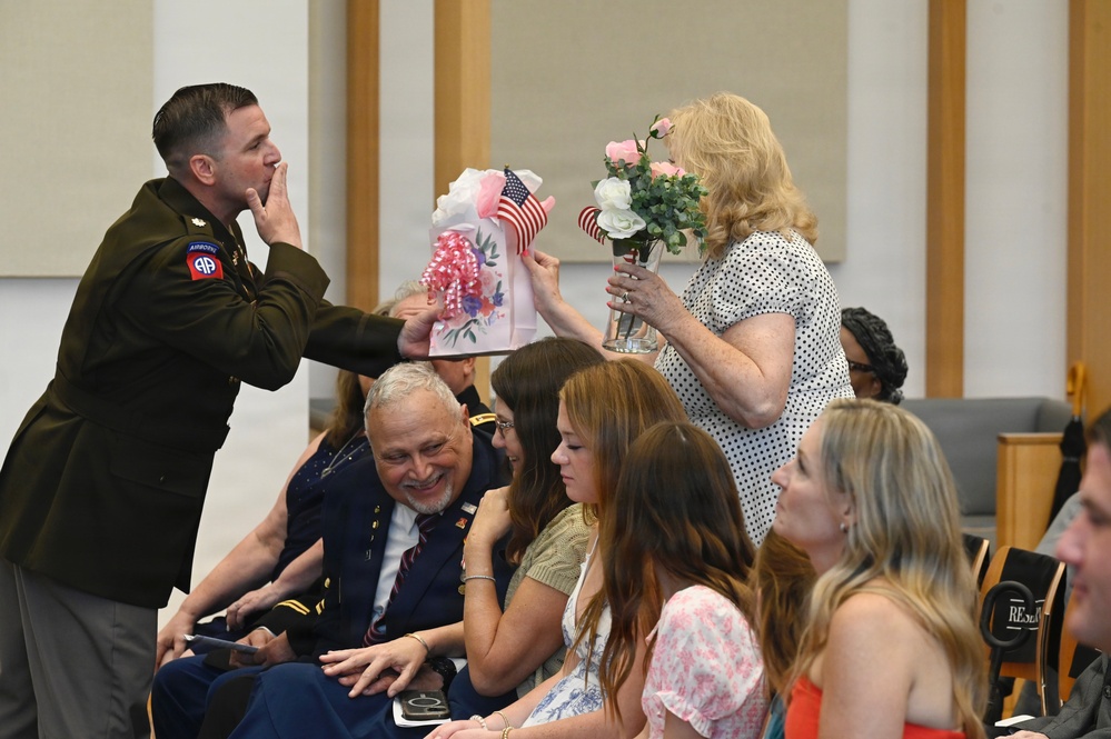 U.S. Army Lt. Col. Justin Cremisio Retirement Ceremony