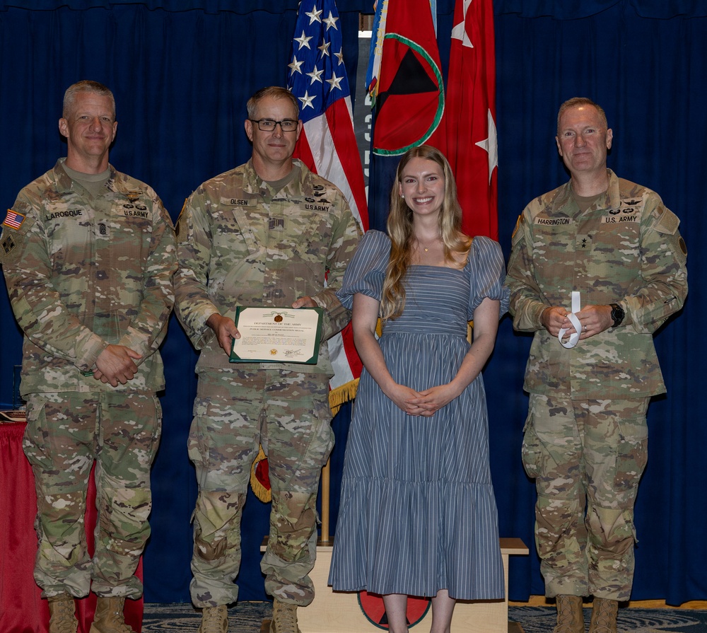 7th Infantry Division (Multi-Domain Command - Pacific) (7th ID MDC-PAC) Volunteer Recognition Ceremony