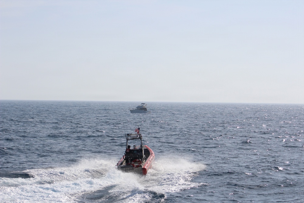 Coast Guard interdicts 36 aliens near San Diego