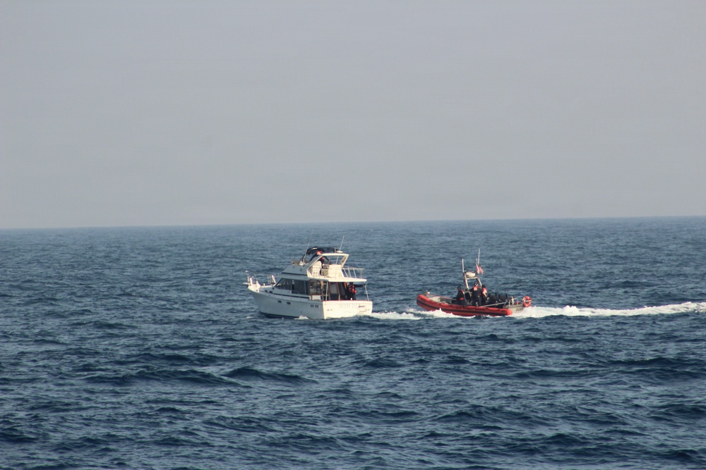 Coast Guard interdicts 36 aliens near San Diego