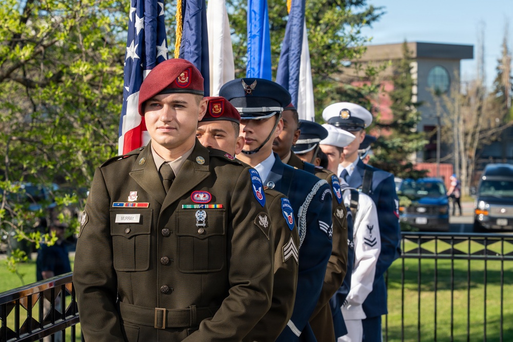 Anchorage Remembers Memorial Day ceremony
