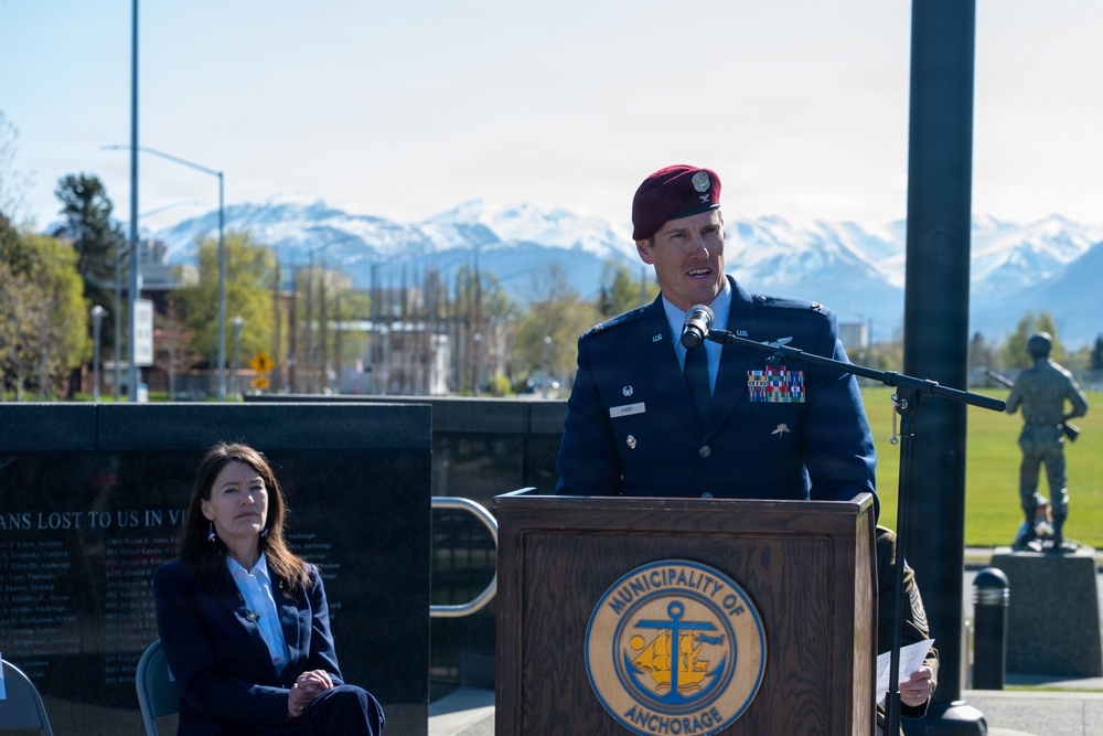 Anchorage Remembers Memorial Day ceremony