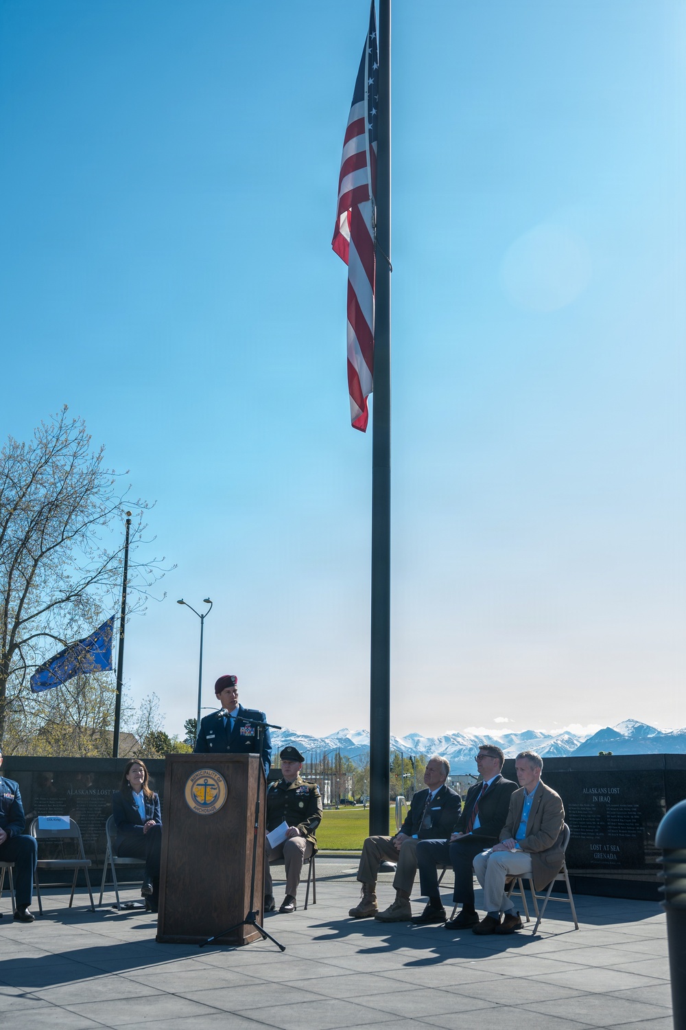 Anchorage Remembers Memorial Day ceremony