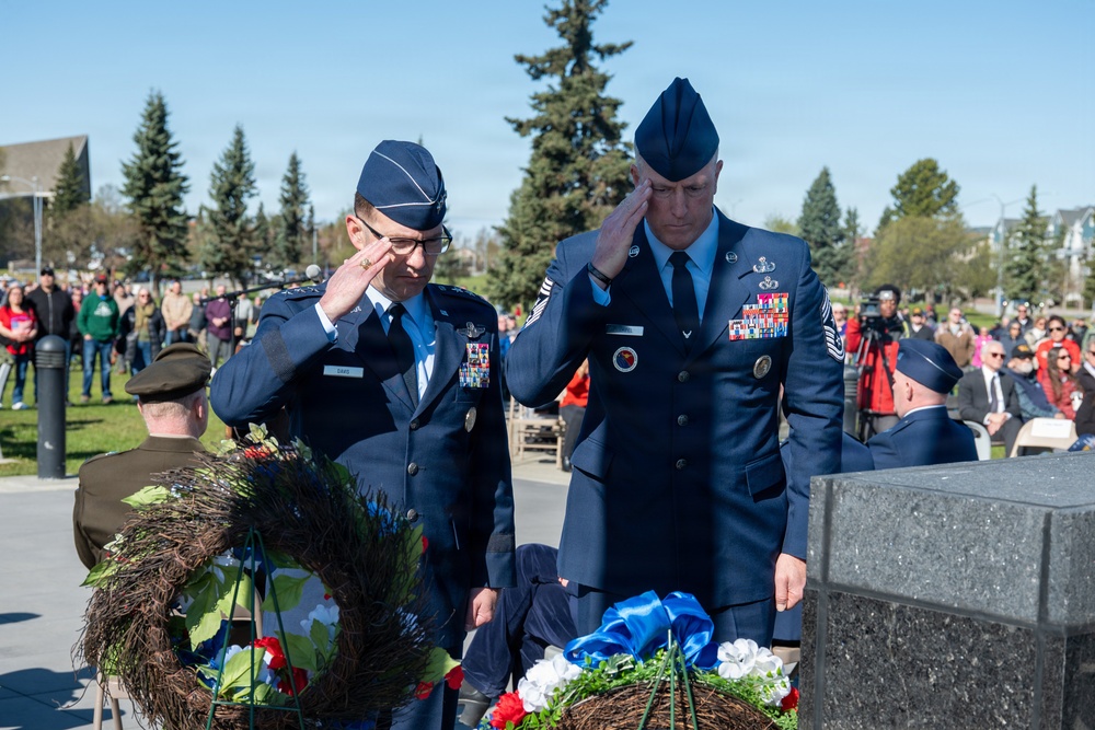Anchorage Remembers Memorial Day ceremony
