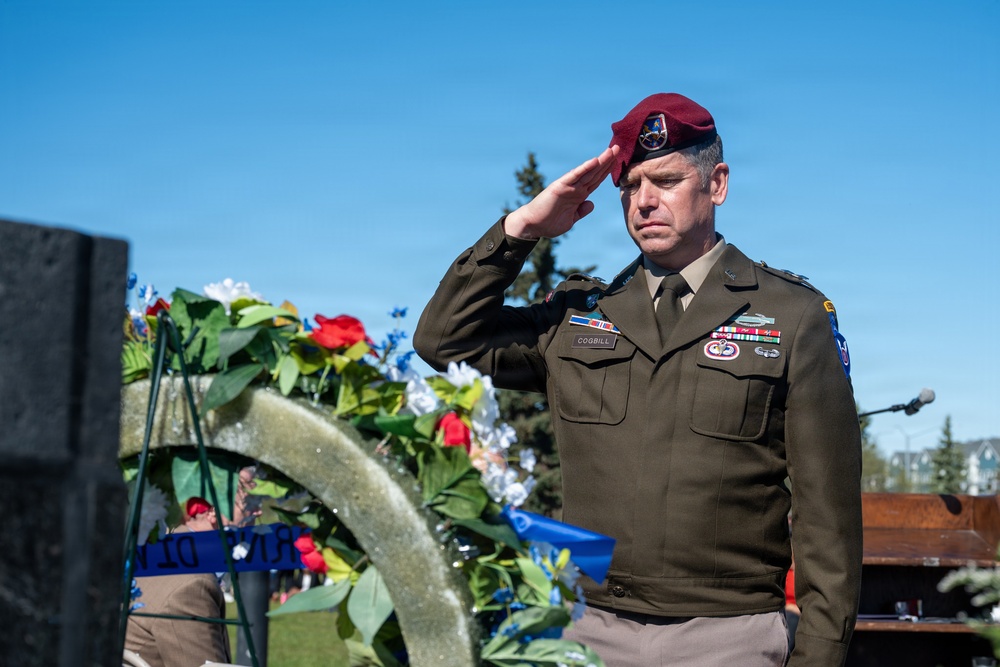 Anchorage Remembers Memorial Day ceremony