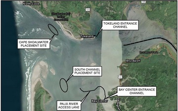 U.S. Army Corps of Engineers begins Willapa Bay maintenance dredging July 16