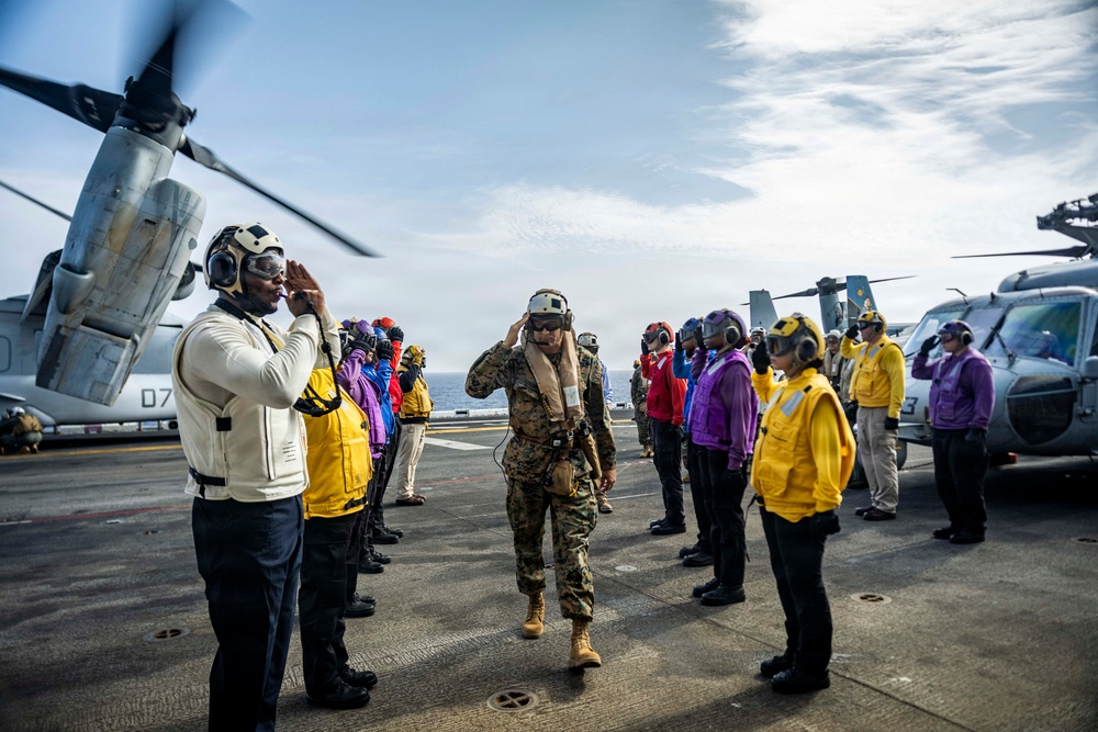 USS Iwo Jima Conducts U.S. Southern Command Visit