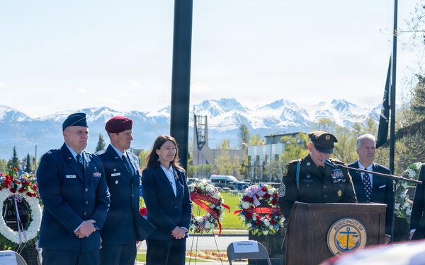 Anchorage Remembers Memorial Day ceremony