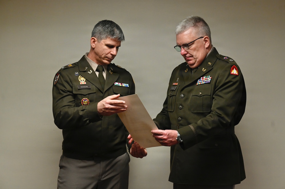 U.S. Army Lt. Col. John C. Kluge Retirement Ceremony