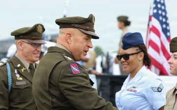 Service Members take part in the Indianapolis 500