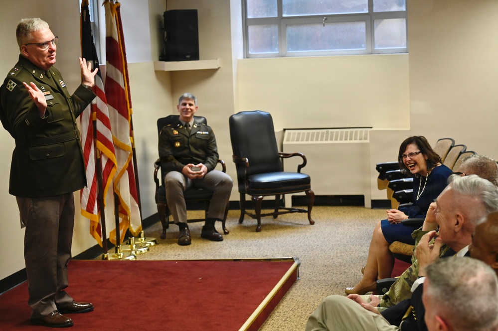 U.S. Army Lt. Col. John C. Kluge Retirement Ceremony