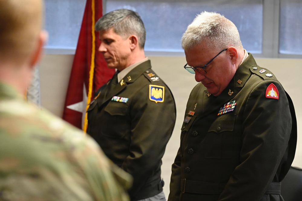 U.S. Army Lt. Col. John C. Kluge Retirement Ceremony