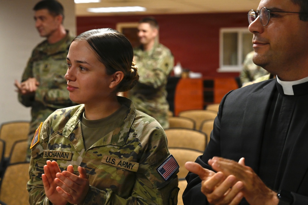 U.S. Army Lt. Col. John C. Kluge Retirement Ceremony