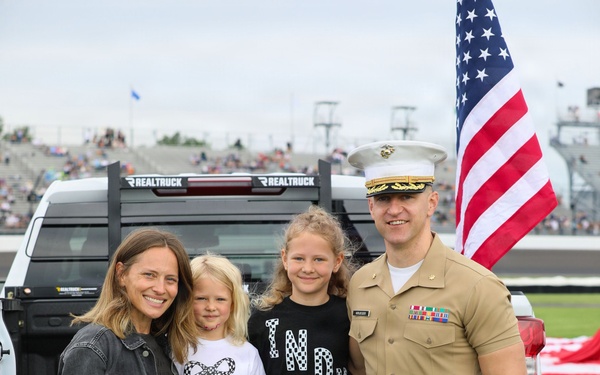 Service Members take part in the Indianapolis 500