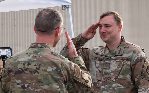 694th ISRG and Seventh Air Force senior leaders tour dispersed operations site during a combat readiness exercise
