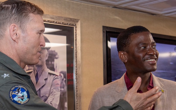 Grenada Prime Minister and Government Leaders Visit Nimitz