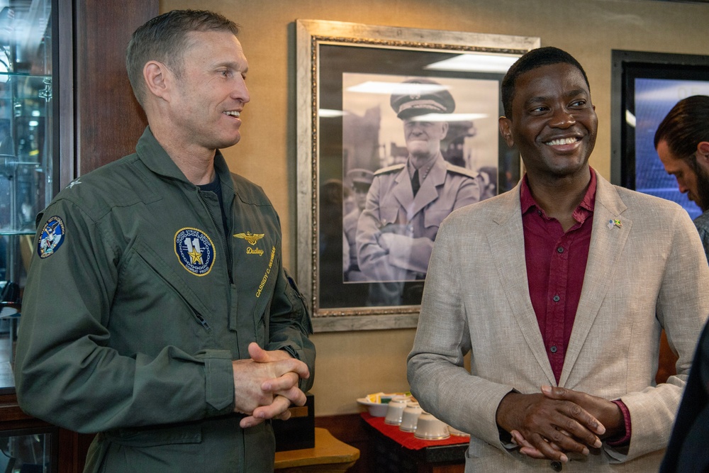 Grenada Prime Minister and Government Leaders Visit Nimitz