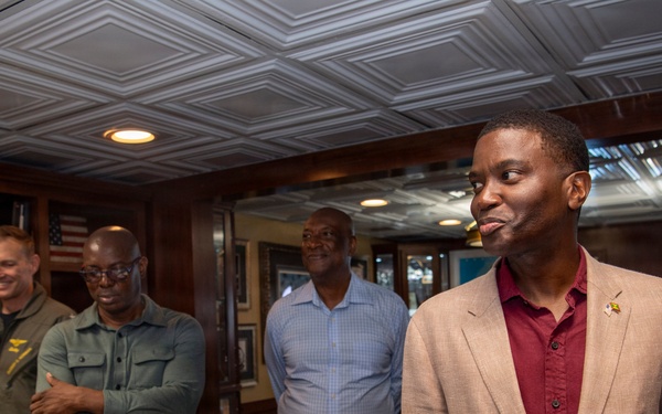 Grenada Prime Minister and Government Leaders Visit Nimitz