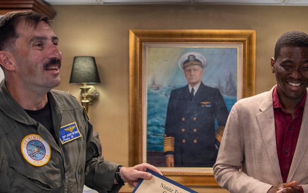 Grenada Prime Minister and Government Leaders Visit Nimitz