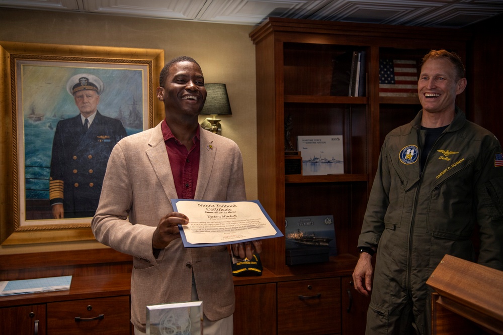 Grenada Prime Minister and Government Leaders Visit Nimitz