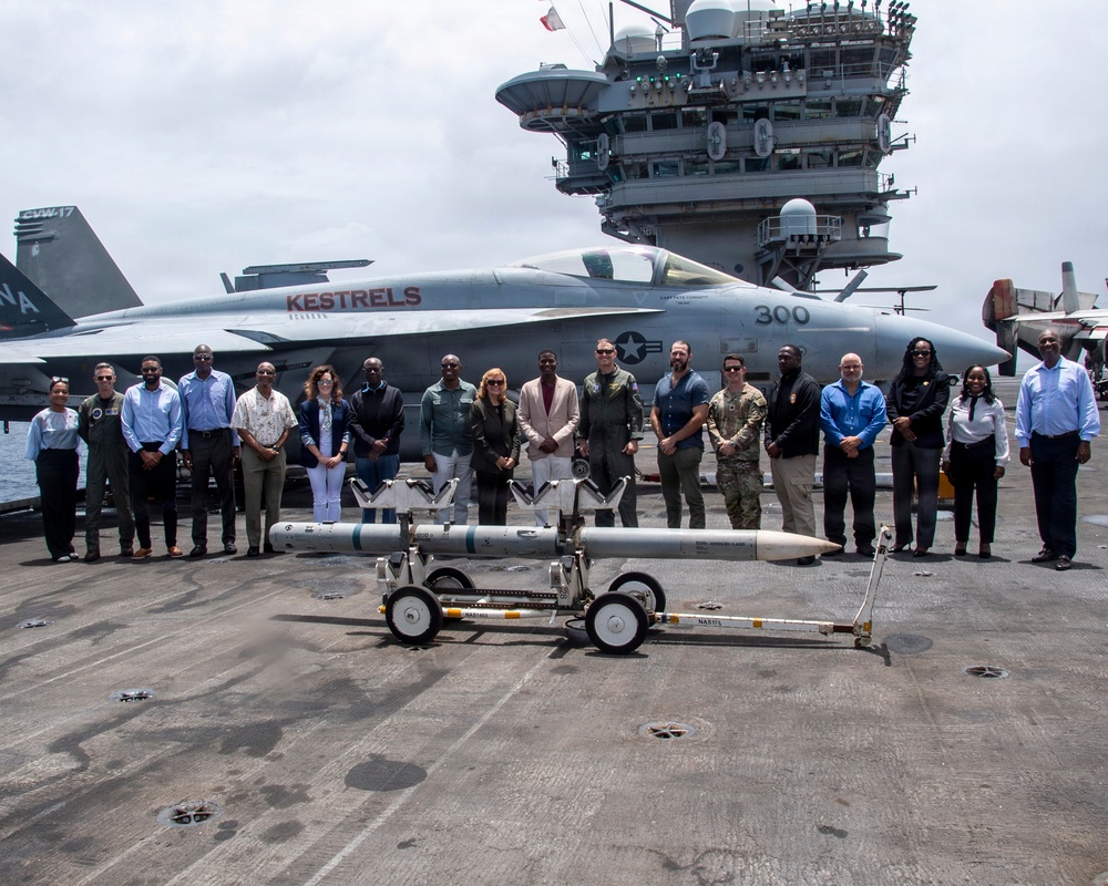 Grenada Prime Minister and Government Leaders Visit Nimitz