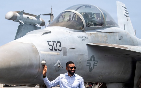 Grenada Prime Minister and Government Leaders Visit Nimitz