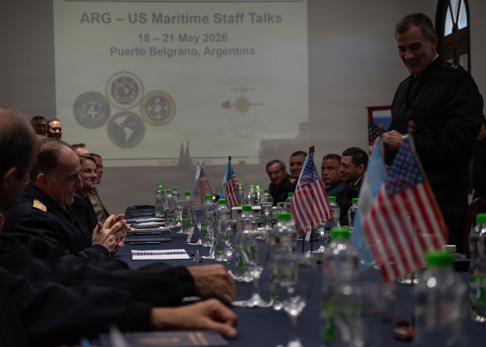 U.S. 4th Fleet Commander Strengthens Maritime Partnership During Argentina Visit
