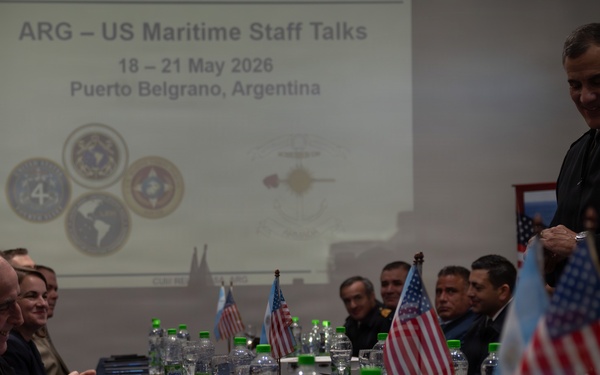 U.S. 4th Fleet Commander Strengthens Maritime Partnership During Argentina Visit